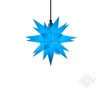 Herrnhuter Stern Kunststoff für Aussen und Innenverwendung 40cm blau