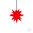 Herrnhuter Stern Kunststoff für Aussen und Innenverwendung 40cm rot